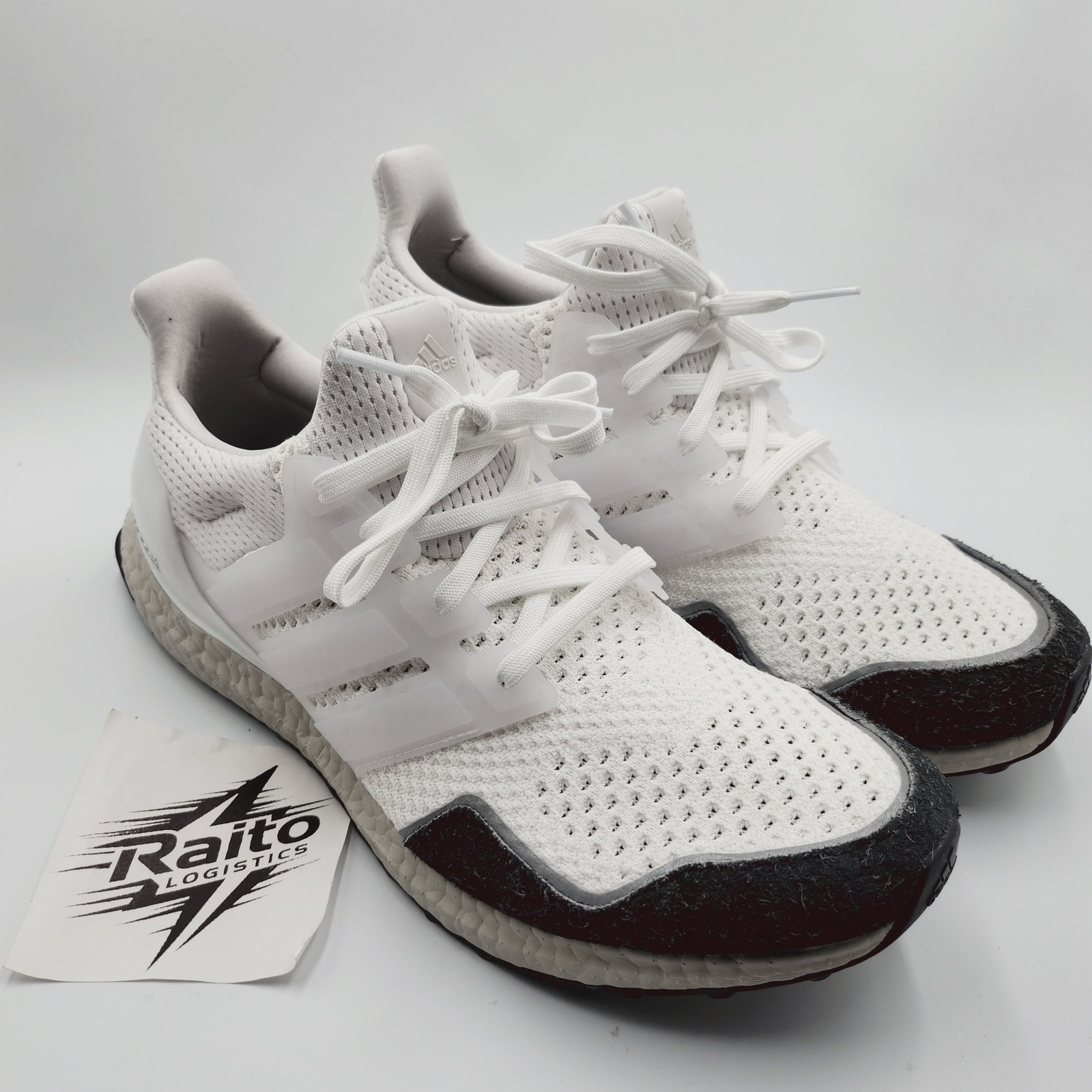 Mens 11.5 Adidas Running Sneakers Ultra Boost 1.0 Cloud White Core Black Ih4927